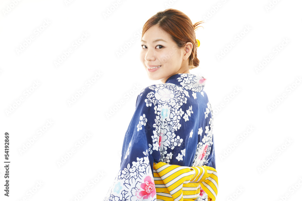 浴衣の女性, 浴衣の女性,