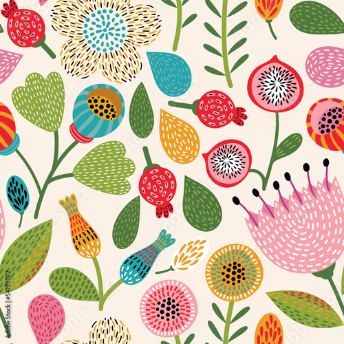 Seamless floral pattern