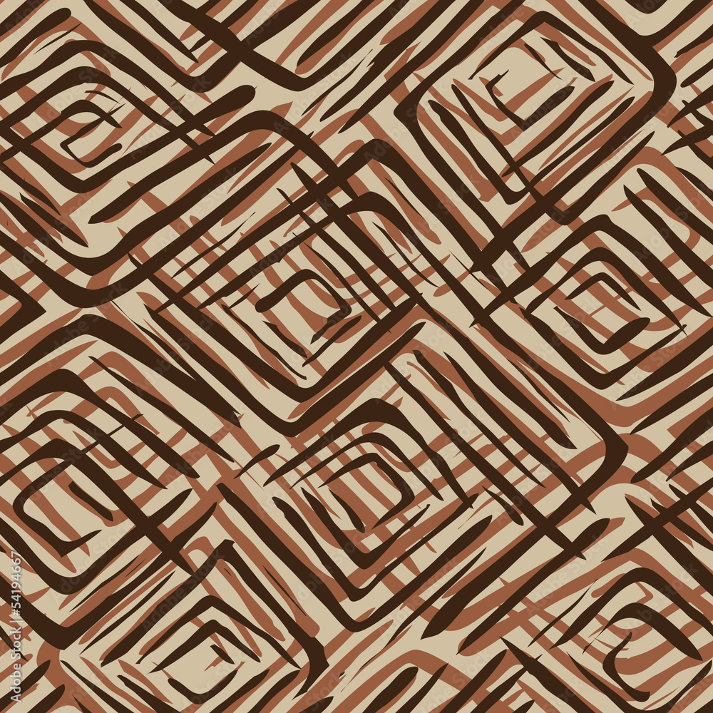 Fototapeta premium tribal vector ~ seamless background