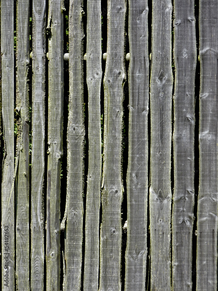 Fototapeta premium Palissade en bois