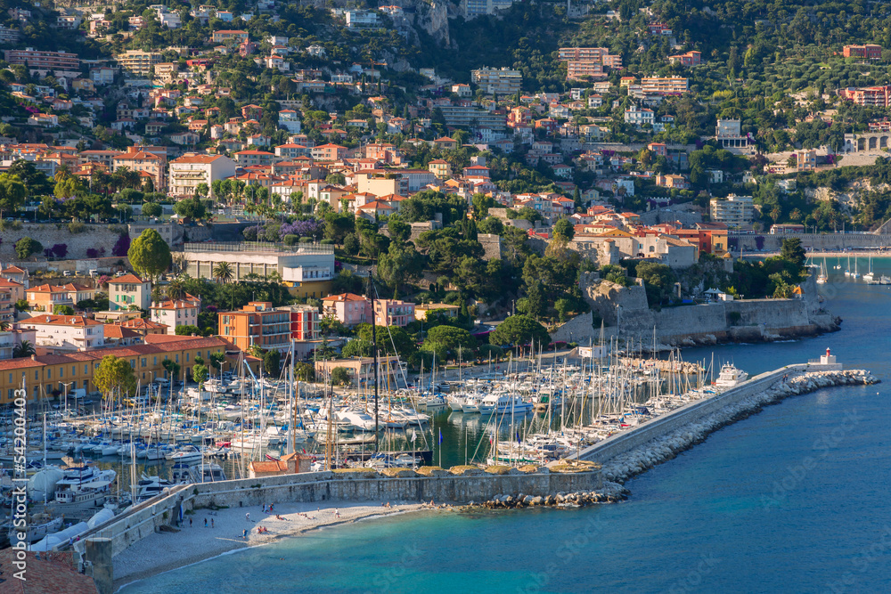 Villefranche sur Mer in the South of France