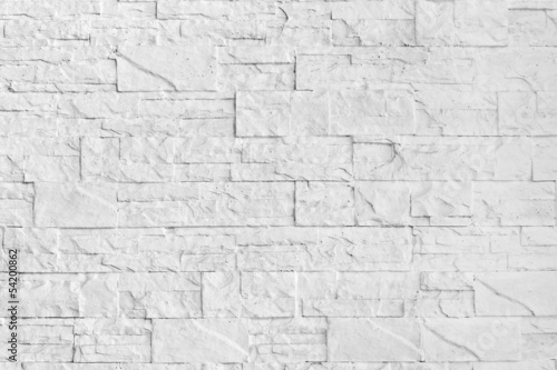 Modern white wall