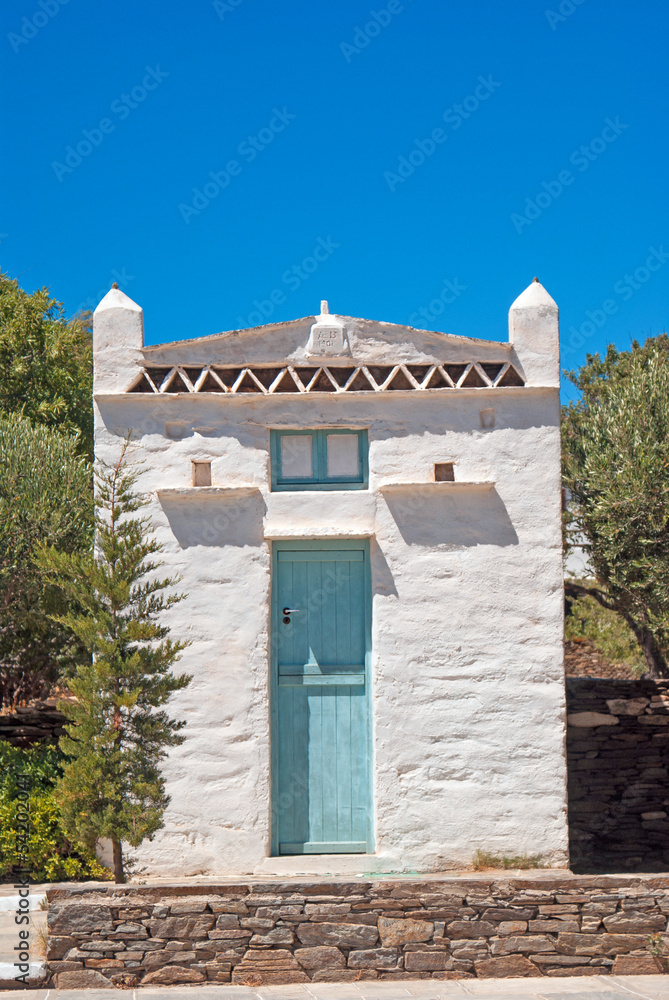 Obraz premium Loft of pigeons in Sifnos island, Greece