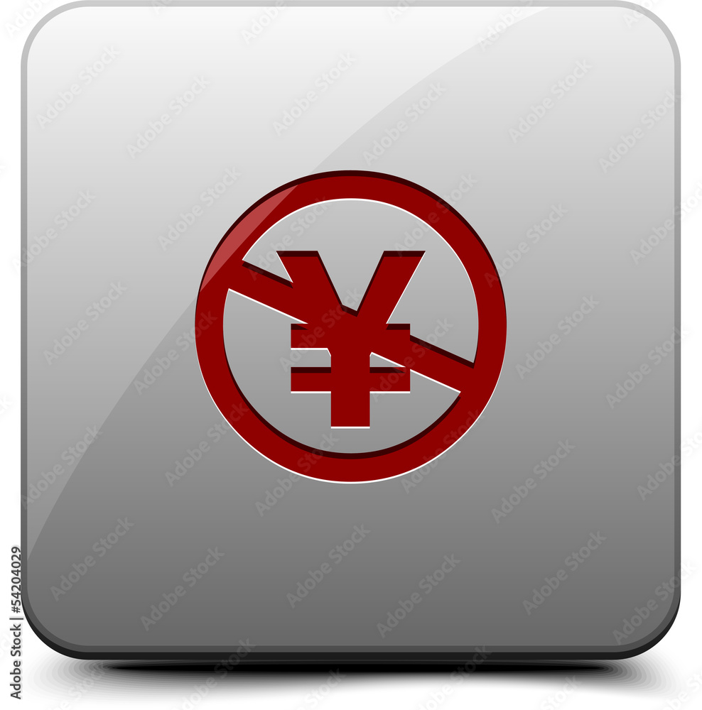 Obraz premium NC (JP) button