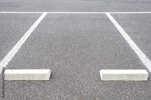 Empty Space in a Parking Lot