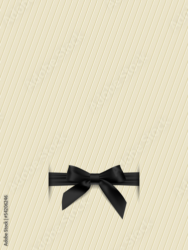 Textured background with a black bow