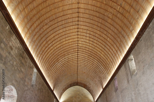 Foto Intérieur du Palais des Papes à Avignon, Vaucluse