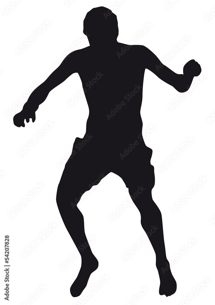 Man jumps into water Man jumps into water