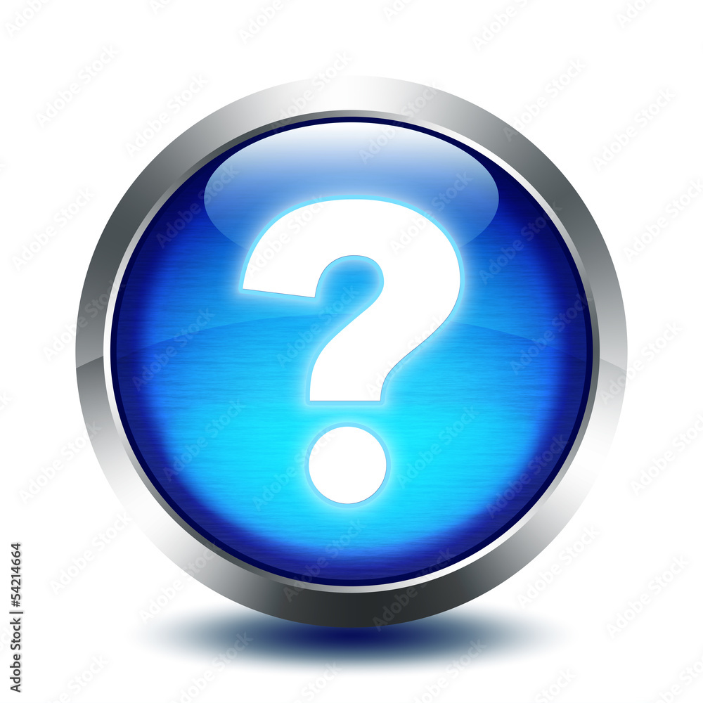 blu glass button - help