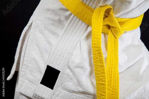 Judo yellow belt
