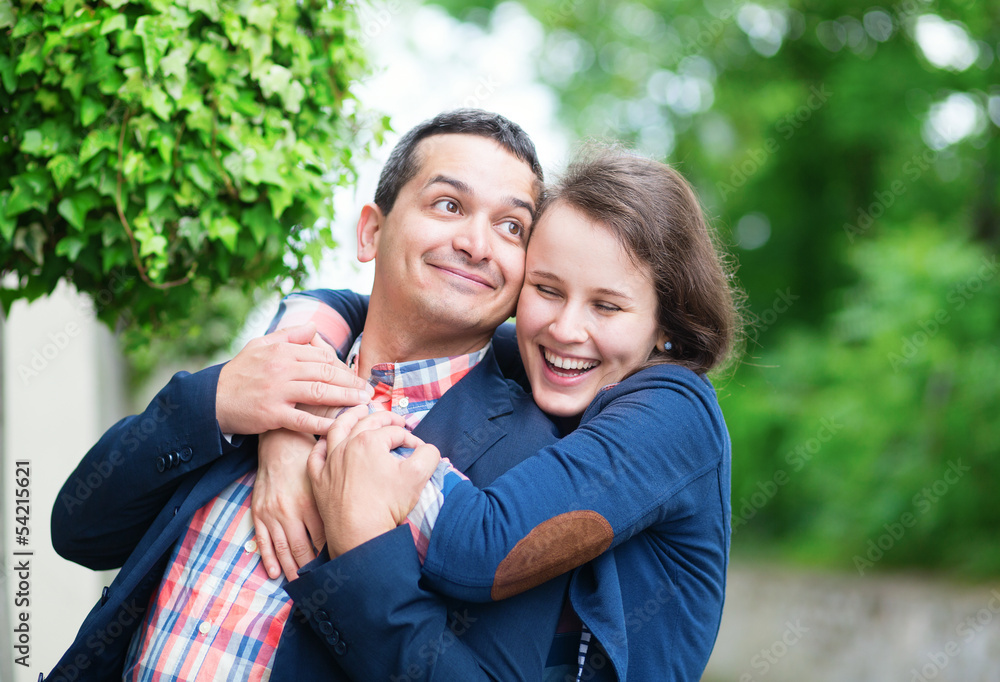 Fototapeta premium Happy couple outdoors
