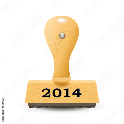 Stempel "2014"