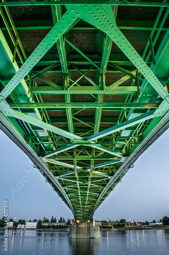 bridge connecting two countries, Slovakia and Hungaria © kaycco