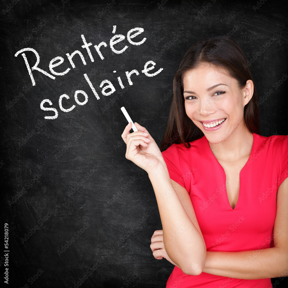 Rentree Scolaire - French teacher back to school Rentree Scolaire - French teacher back to school