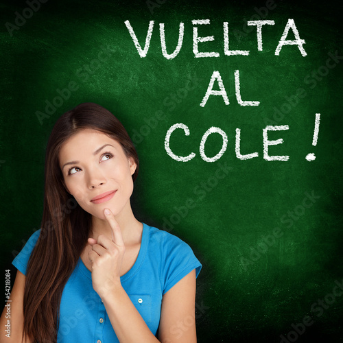 Fotografi Vuelta al cole - Spanish student back to school