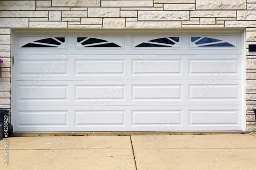 Canvas-taulu garage door