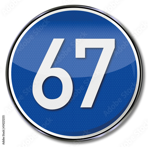 Schild 989