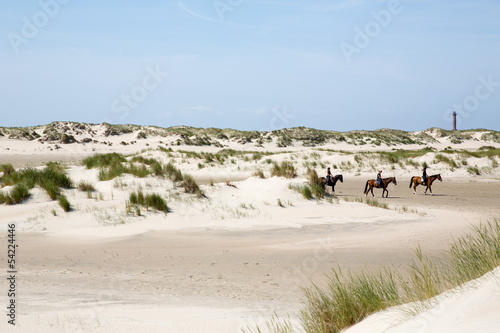 Reiter in den Dünen von Norderney photo