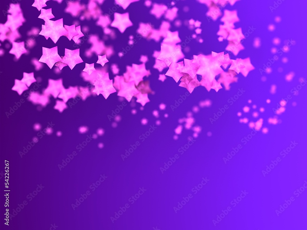 Shiny Stars Particles on smooth background