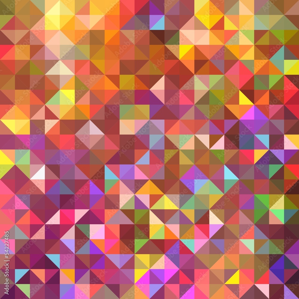 Seamless geometric pattern with triangles.