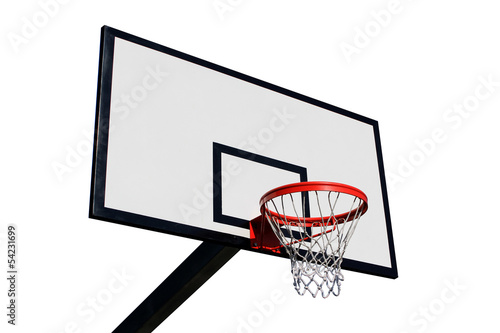 Un panneau de basketball