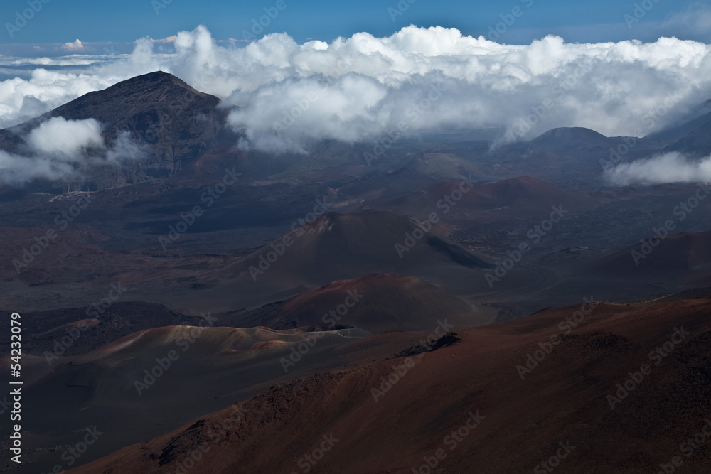 Cloudy Day at Haleakala