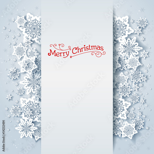 Winter holiday background