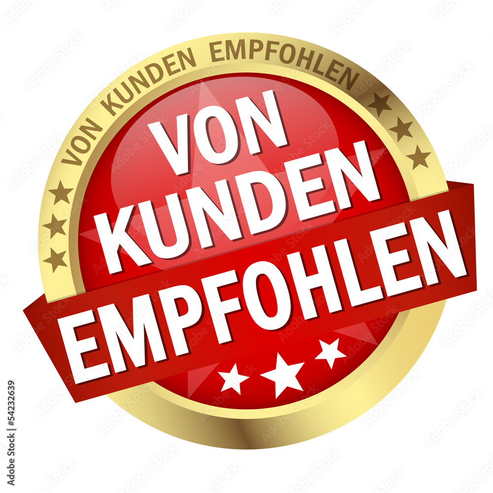 Button mit Banner Button mit Banner