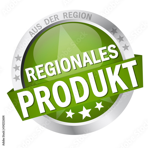 Button mit Banner " REGIONALES PRODUKT "