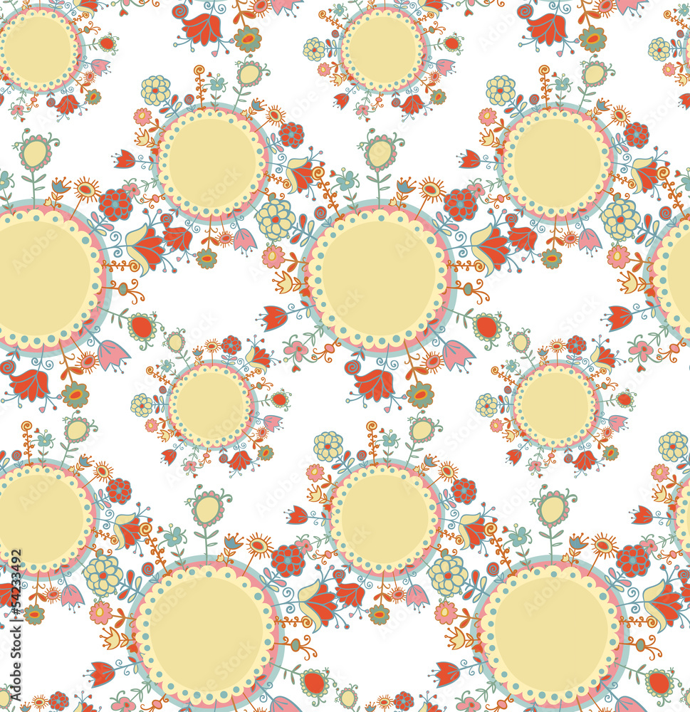 Flowers pattern Flowers pattern