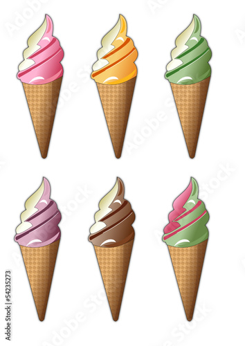 Glace à l'italienne