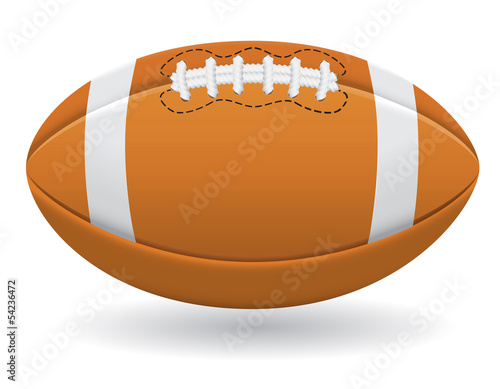 ball for american football vector illustration