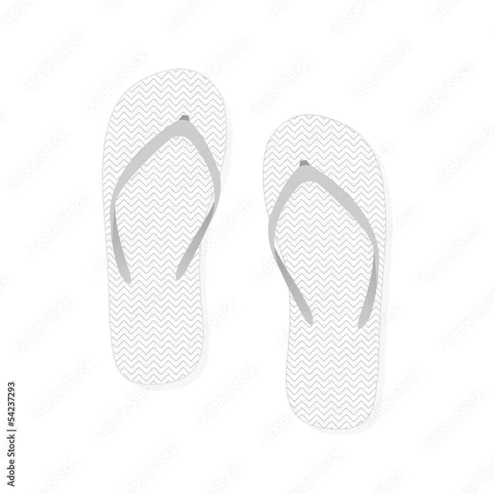 Grey flip flops Grey flip flops