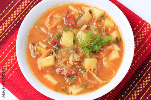 Cabbage soup