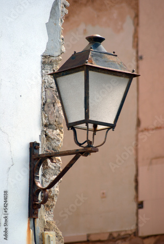 The old lantern in Cadiz,Spain