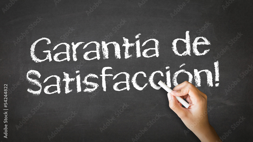 Satisfaction garantied (In Spanish) Satisfaction garantied (In Spanish)