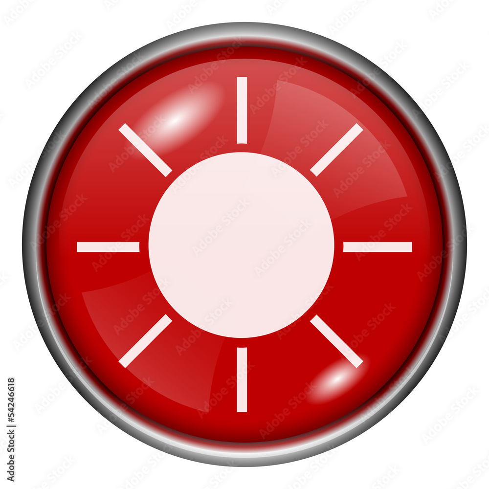 Red round glossy icon Red round glossy icon