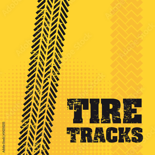 tire tracks