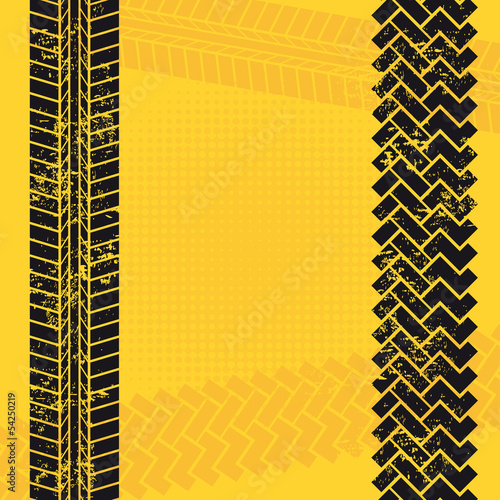 tire tracks