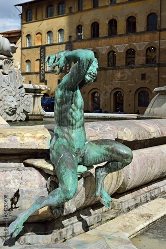 Satyrfigur am Neptunbrunnen | Florenz