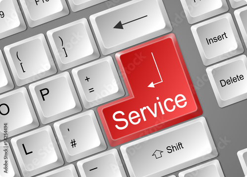 Tastatur Enter Service
