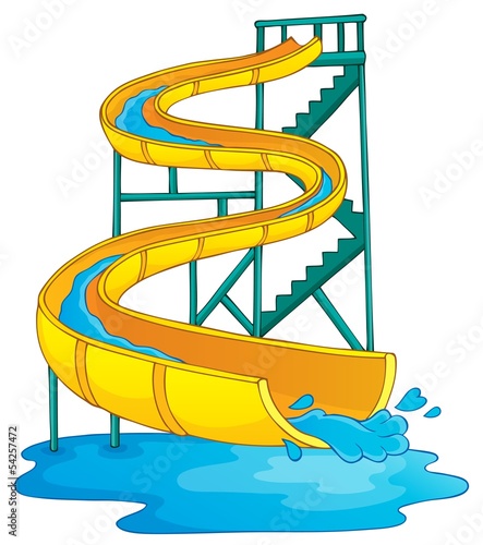 Image with aquapark theme 2