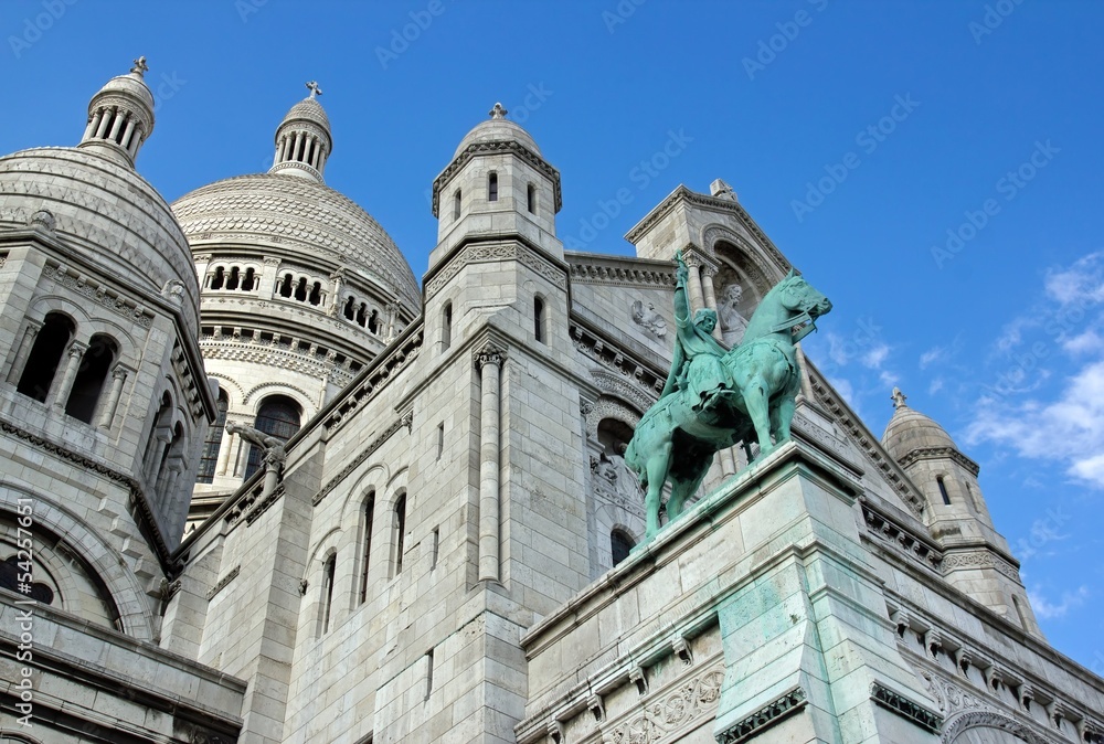 basilique du Sacré Coeur, Montmartre (Paris France)