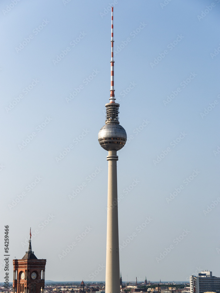 Fototapeta premium television tower berlin