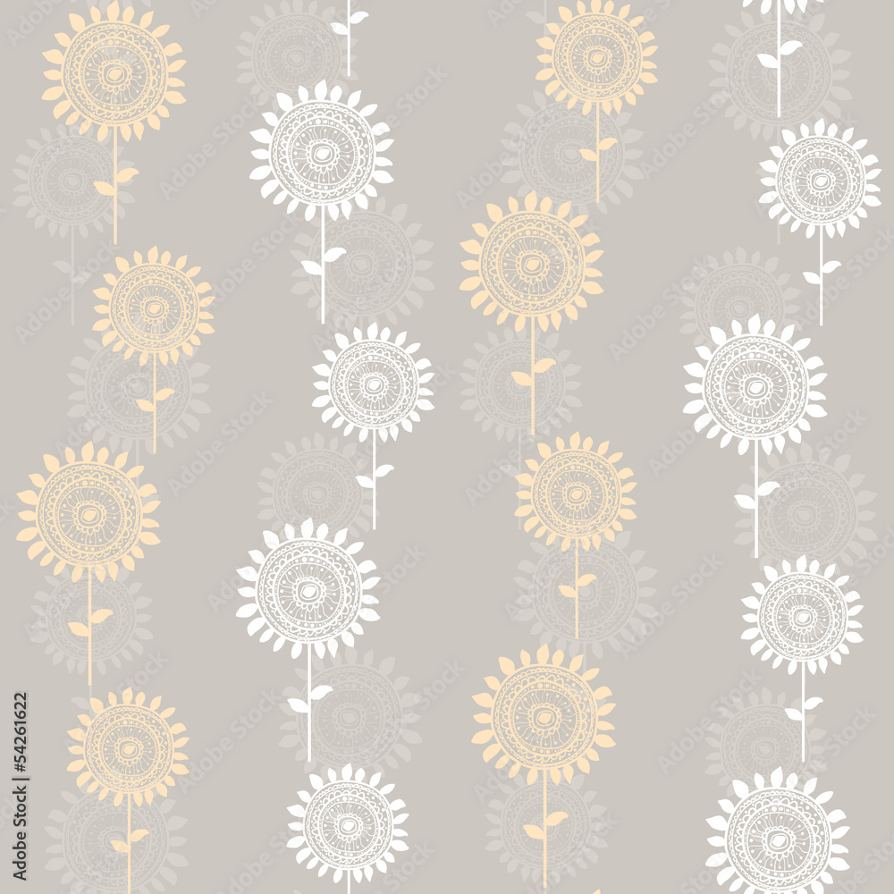 seamless abstract sunflowers seamless abstract sunflowers