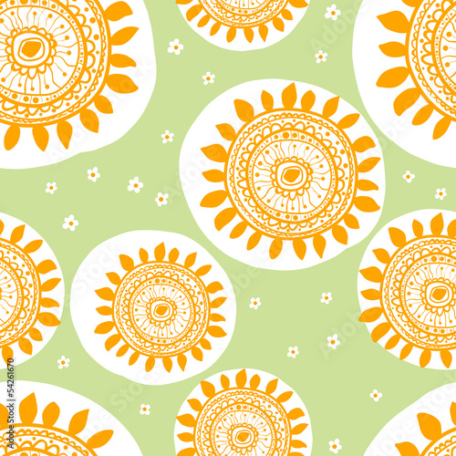 seamless flowers