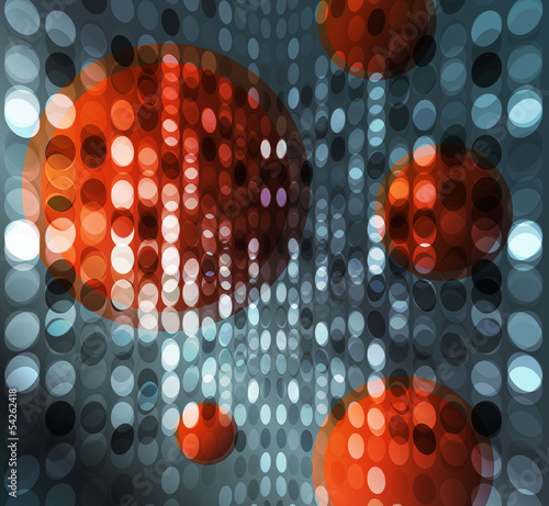 Molecule abstract vector background template