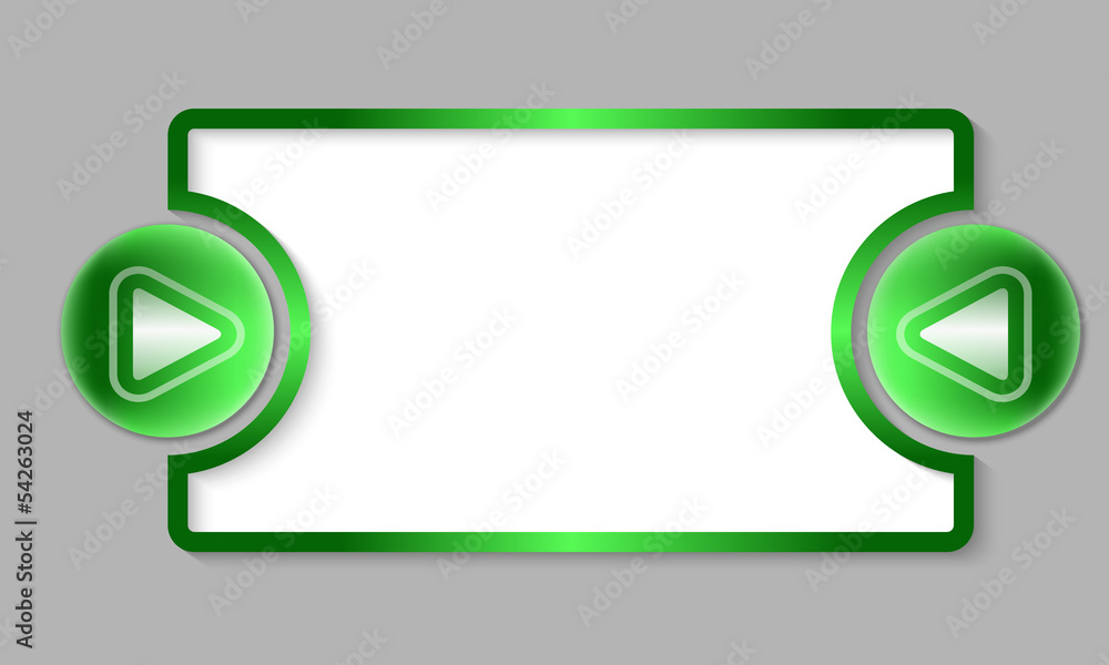 green text frame with arrow green text frame with arrow