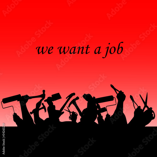 worker tool with hand vector