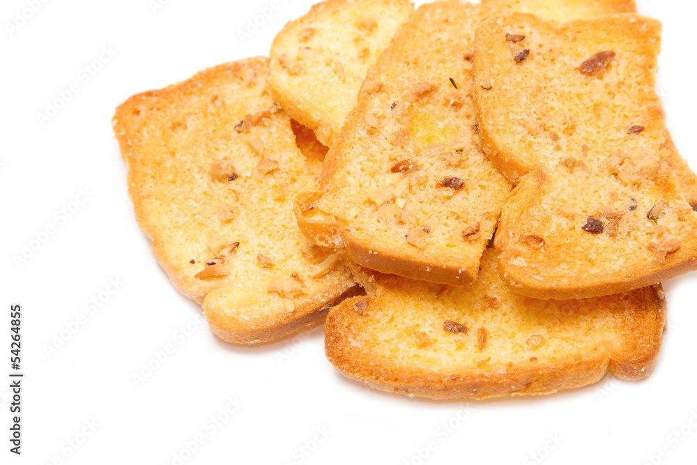 Crispy garlic bread Crispy garlic bread